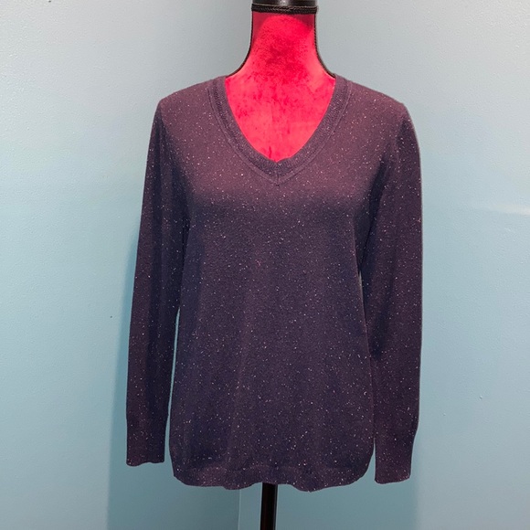 Talbots Sweaters - Talbots  Black Cotton Blend Sweater Size MP